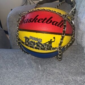 Women Colorful basketball 🏀 hand bag. Slightly used